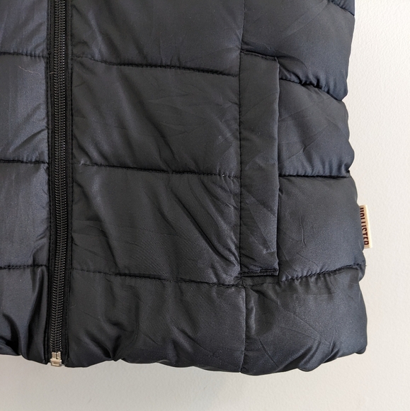 Hollister Fur-lined Hooded Puffer Vest | XS | EUC - Picture 7 of 12